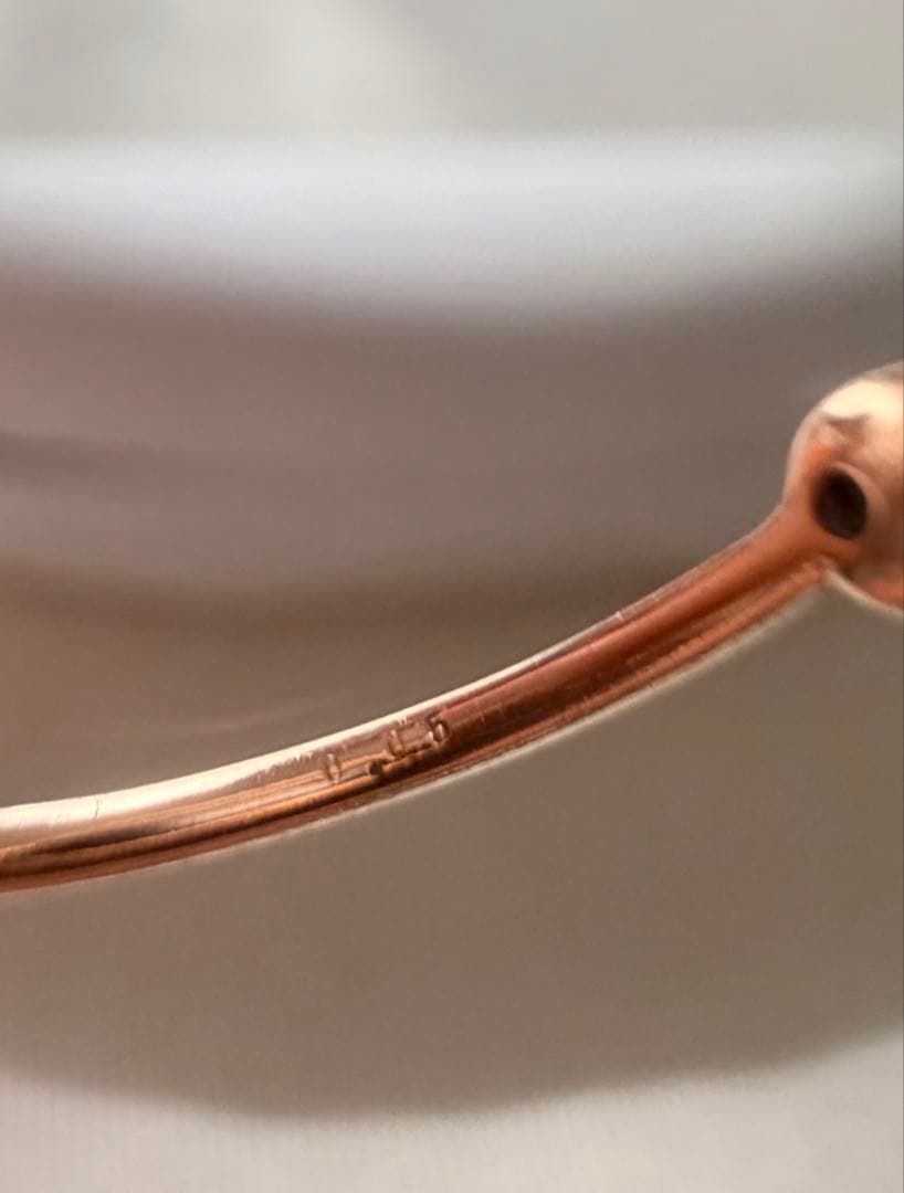 K10PGダイヤモンドリング　0.05ct 12-14号