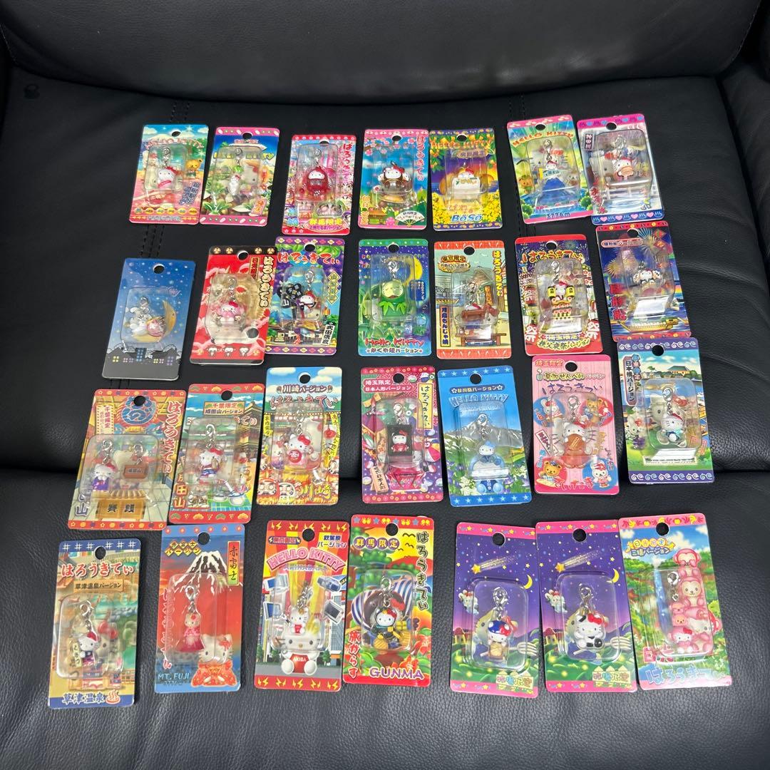 ご当地キティ　ファスナーマスコット　28個 ご当地キティ 東京限定 永田町バージョン ファスナーマスコット 国会