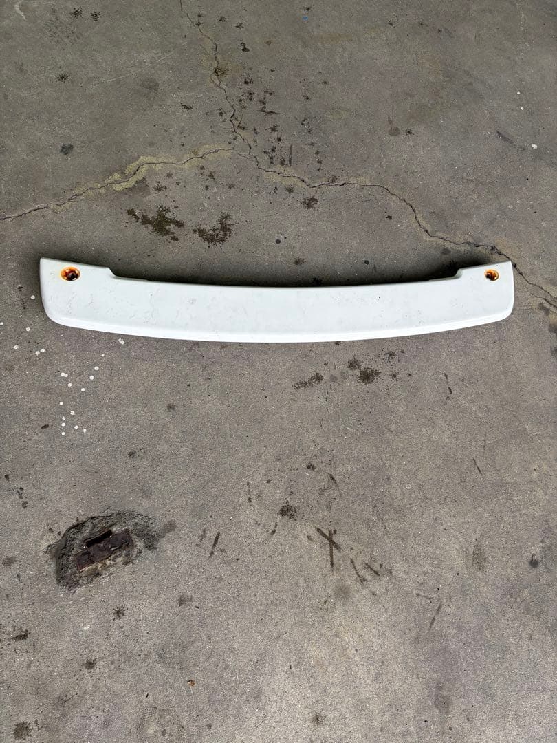 HE21S アルトラパンSSホワイトスポイラー ライブスポーツ」ラパン SS（HE21S）用ボンネットスポイラー（塗装可