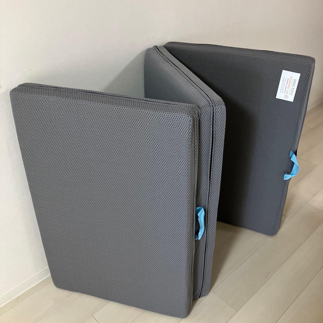 マニフレックス　サステナブルウィング　シングル　三つ折り magniflex（マニフレックス） マットレス シングル 三つ折り 高反発