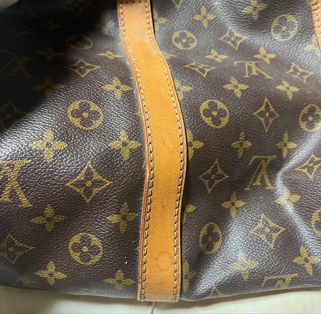 Louis Vuitton 本店購入 ボストンバッグ keepallややシミあり - メルカリ