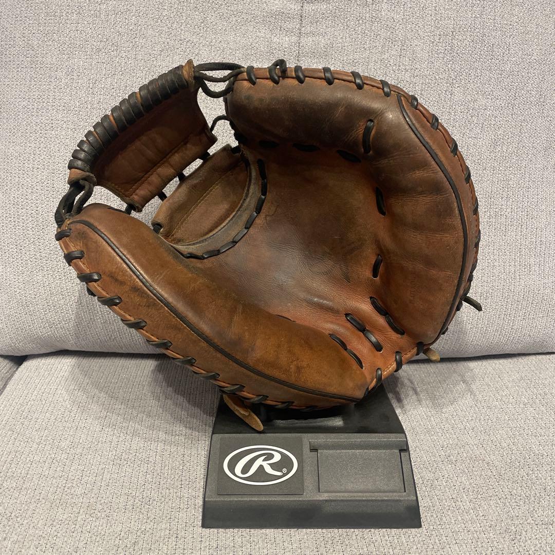 [ハタケヤマ]硬式用キャッチャーミット　茶色 受注生産】【返品不可】注文から3ヶ月～4ヶ月後発送予定 野球