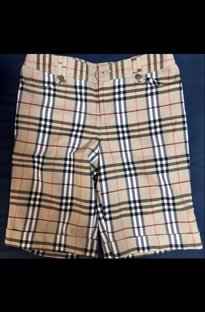 BURBERRY チェック柄 ショートパンツ 38 - メルカリ