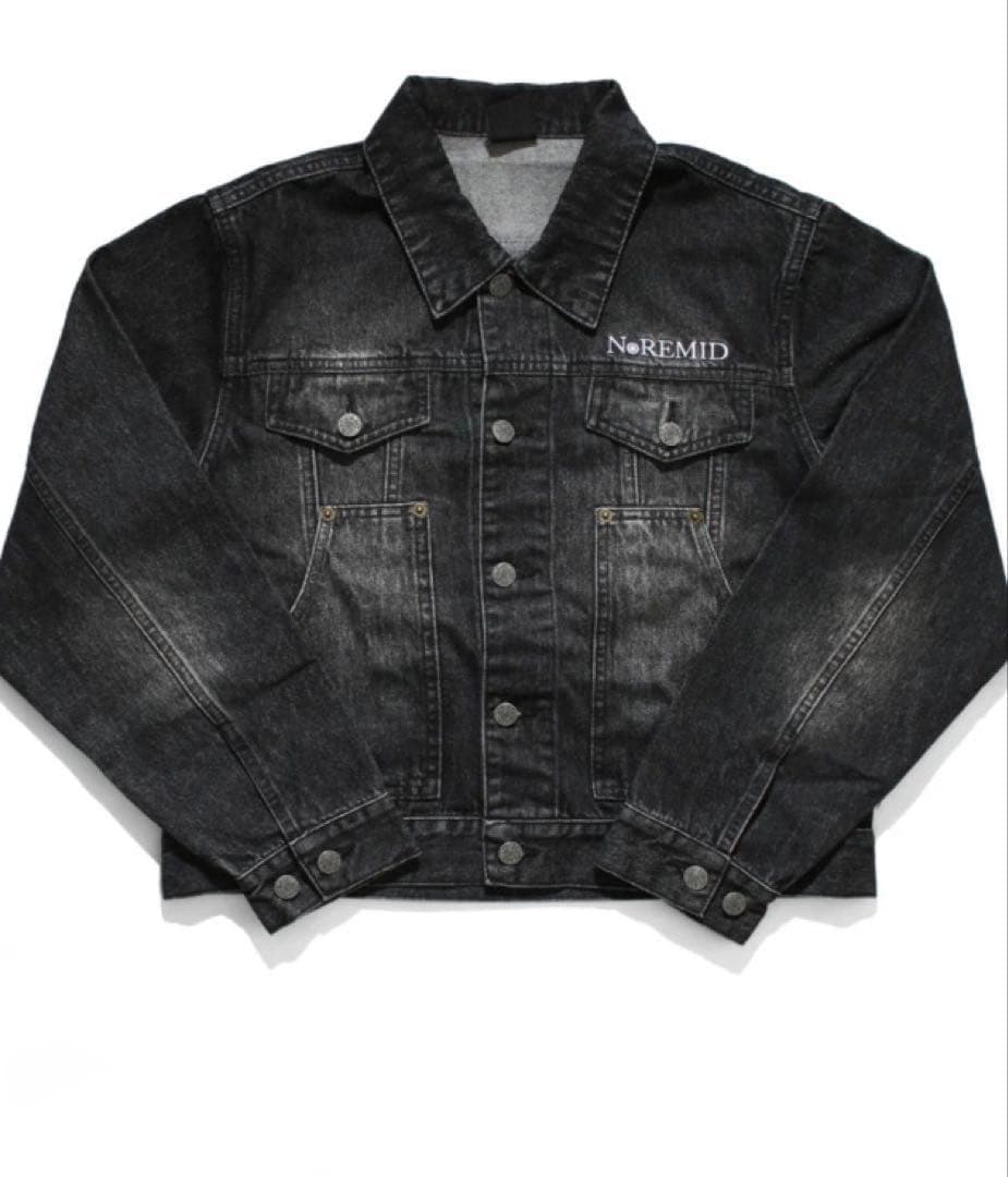NOREMID リジットデニムジャケットLサイズ NOREMID デニムジャケット Lサイズ ノーリミッドデニムジャケット