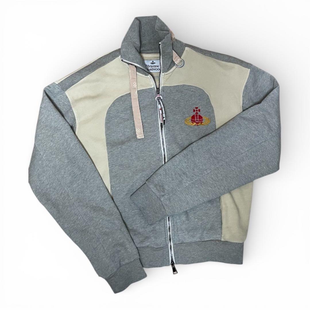 Vivienne Westwood オーブモチーフ トラックジャケット トラックジャケット(ブルー)（メンズ）（1632361017）｜ウェアすべて