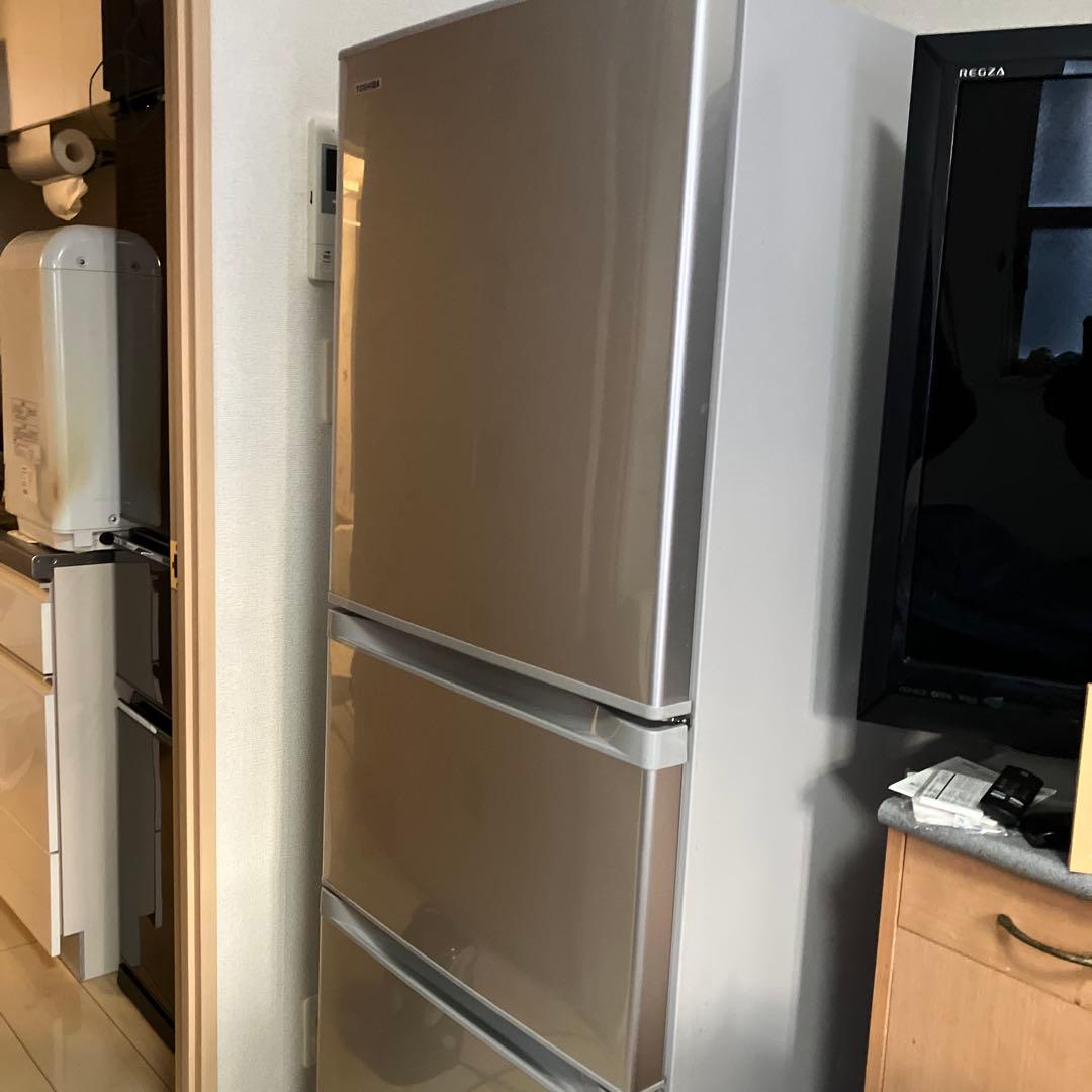 【週末セール】冷蔵庫340L （送料込み）東芝　GR-H34SY(S) Amazon.co.jp: 東芝 冷凍 冷蔵庫 340(L) 右開き GR-H34S(S) : ホーム