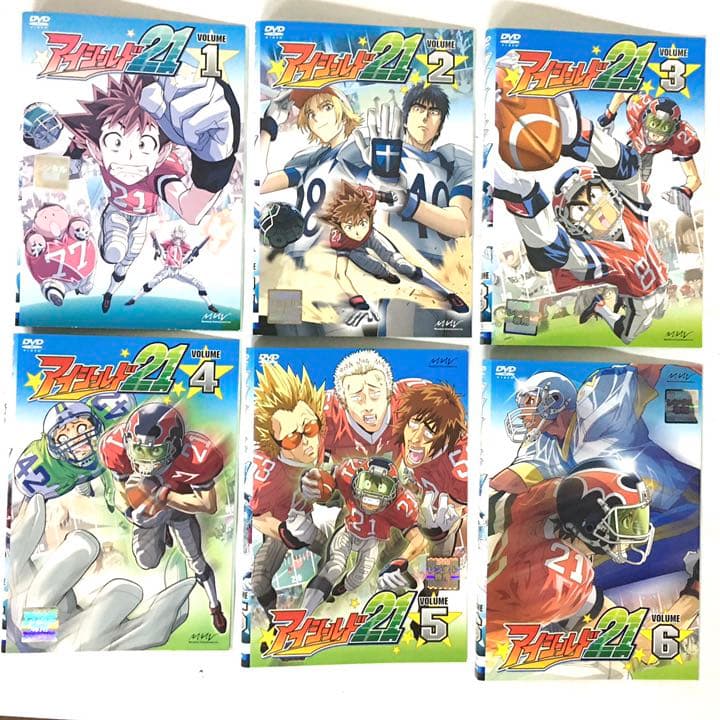 アイシールド21 DVD全巻セット - メルカリ