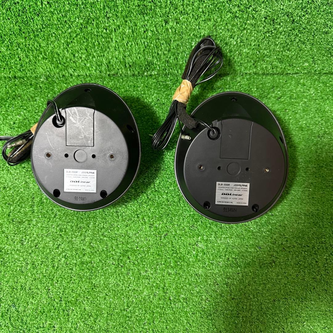 ALPINE アルパイン サテライトスピーカーDLB-200R 動作確認済み - メルカリ
