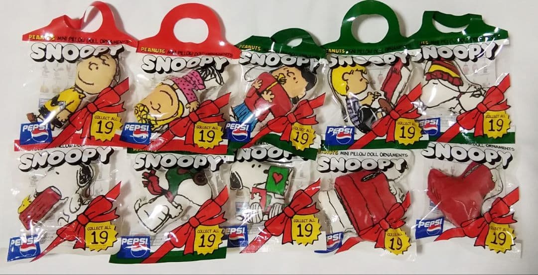 スヌーピー ペプシ クリスマス オーナメント 全19種セット 未開封