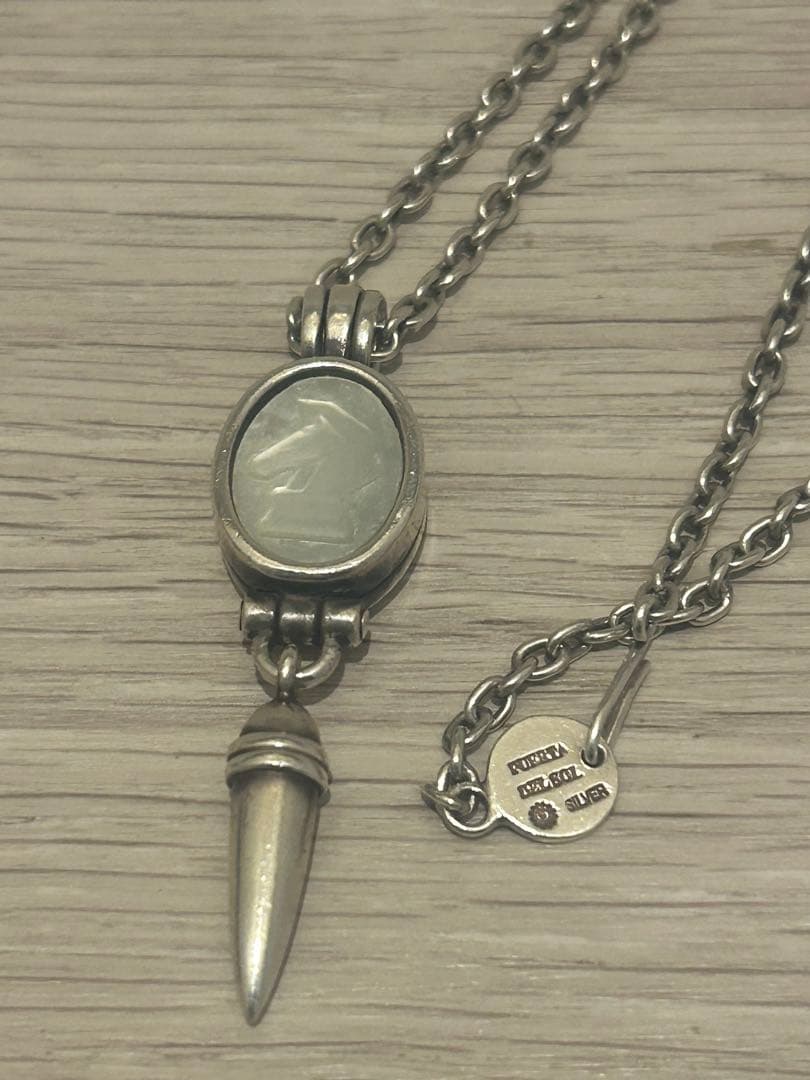 プエルタデルソル ネックレス　香炉 PUERTA DEL SOL - 美品 プエルタデルソル 香炉 ロケット ネックレス