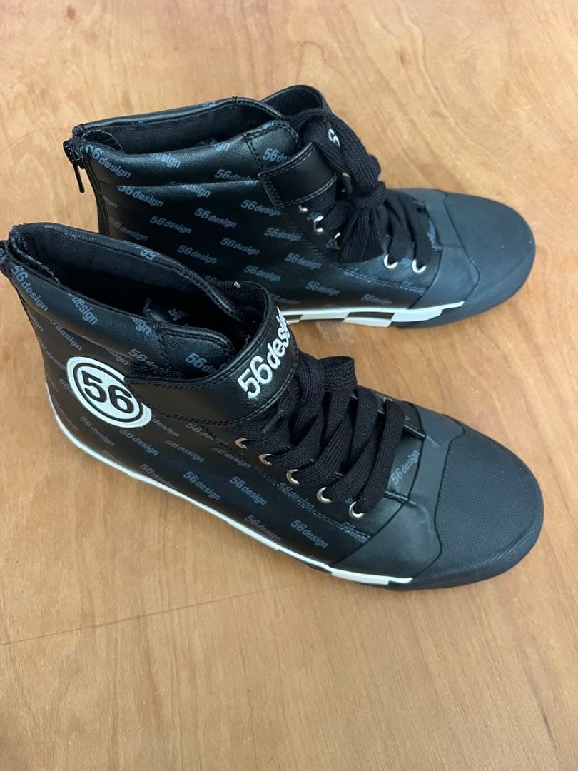 HYOD レザー ハイカットスニーカー Mサイズ S115620145 - 靴90s 希少