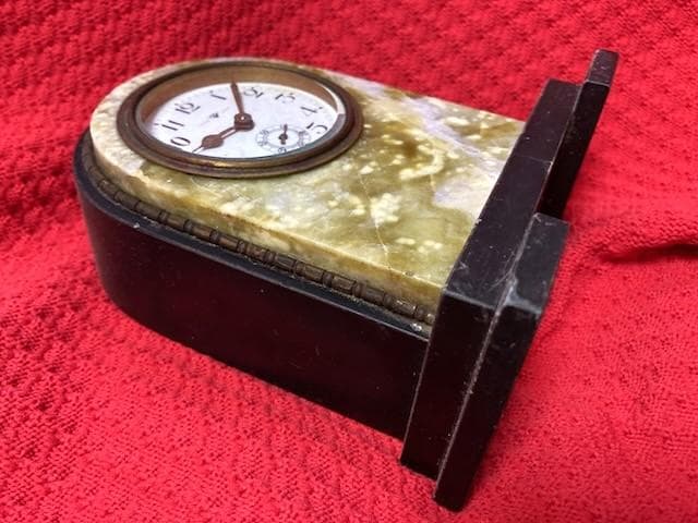 ☆アンティークレトロ!! 精工舎「TRADE MARK」大理石の置時計☆