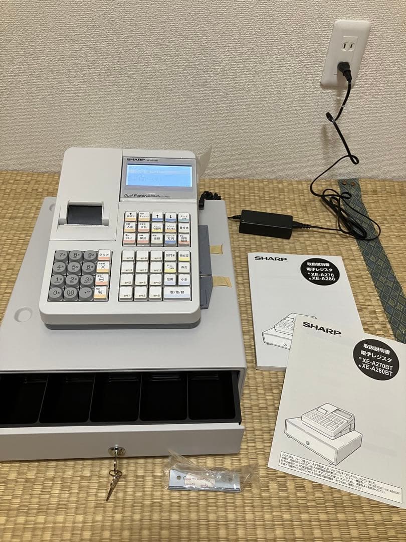 SHARP XE-A270BTシャープレジスターXE-A270 PC連携 スキャナ付き