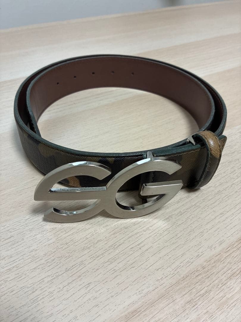 SEV GOLF セブゴルフ ベルト カモ柄 シルバーバックル ユーズド セブゴルフ（SEV GOLF）（メンズ）ゴルフ 17S SEVGOLFベルト WH