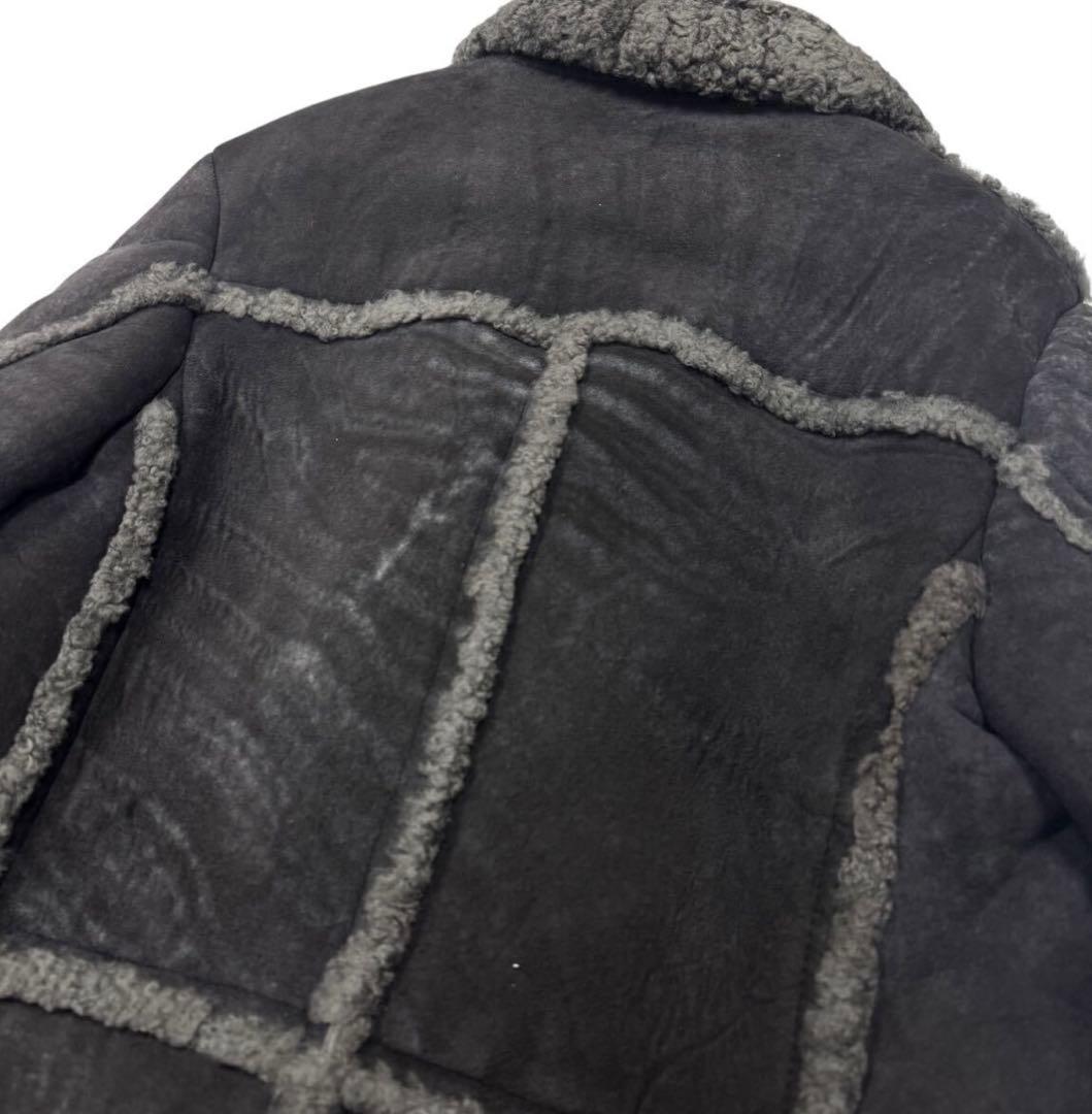 YSL rive gaucheイヴサンローラン リヴゴーシュ ムートンコート - メルカリ