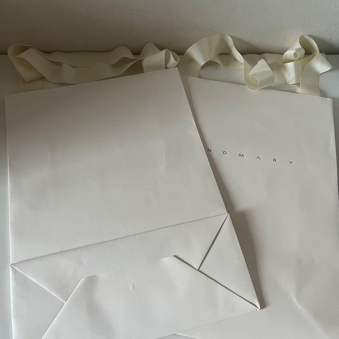 アンドマリー andmarry 紙袋 ショップ袋 2枚 - メルカリ