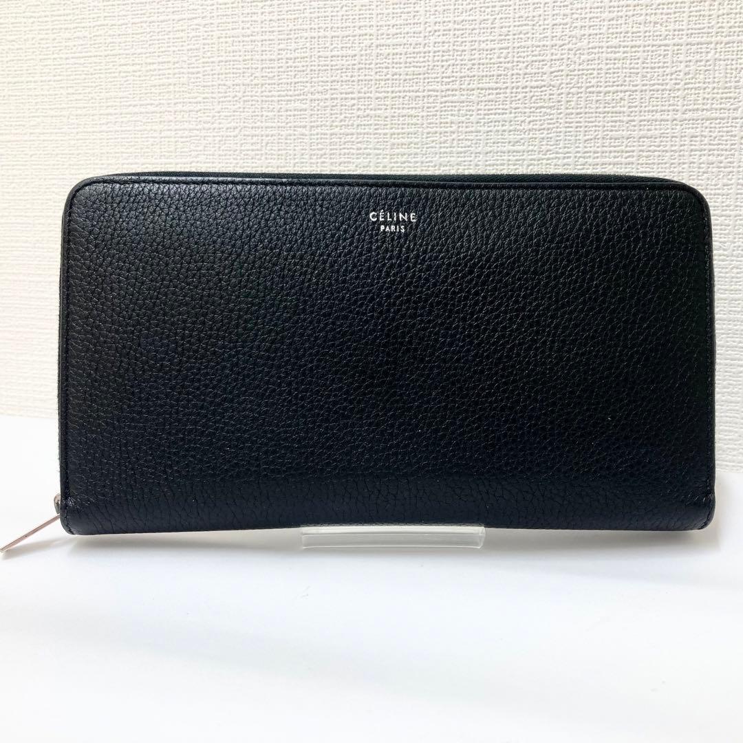 送料 無料 通販ファッション - セリーヌ 長財布 ラウンドファスナー