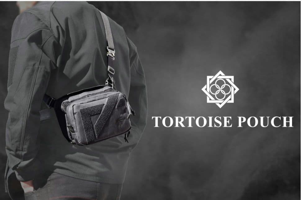 田村装備開発　TORTOISE POUCH　ブラック 特殊部隊向け装備品通販サイト｜田村装備開発