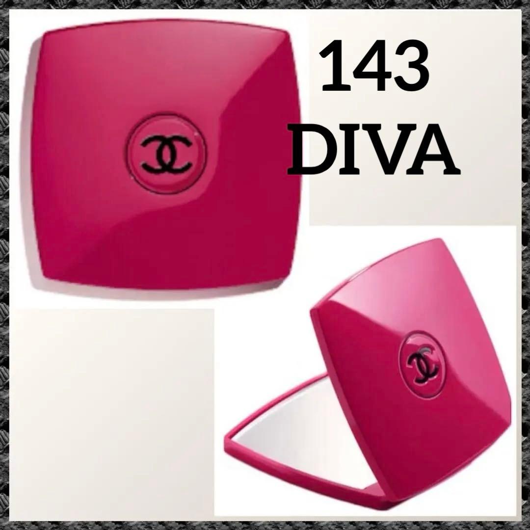 シャネル ミラー DIVA 143 新品未使用 シャネル コンパクト ミラー ディヴァ 143 ピンク CHANEL 鏡 - メルカリ