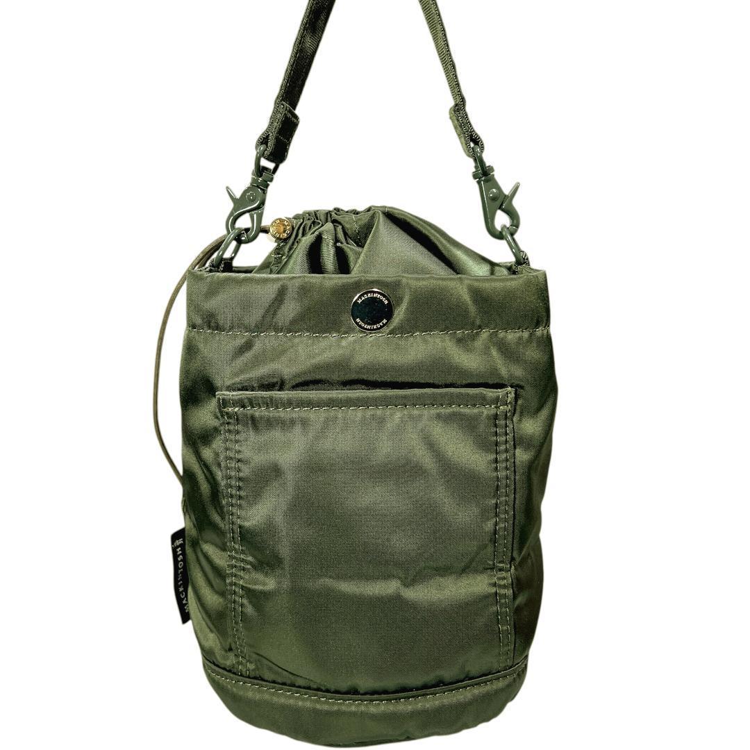 マッキントッシュ ポーター 2WAバケツバッグ オリーブタンカー緑 ユニ