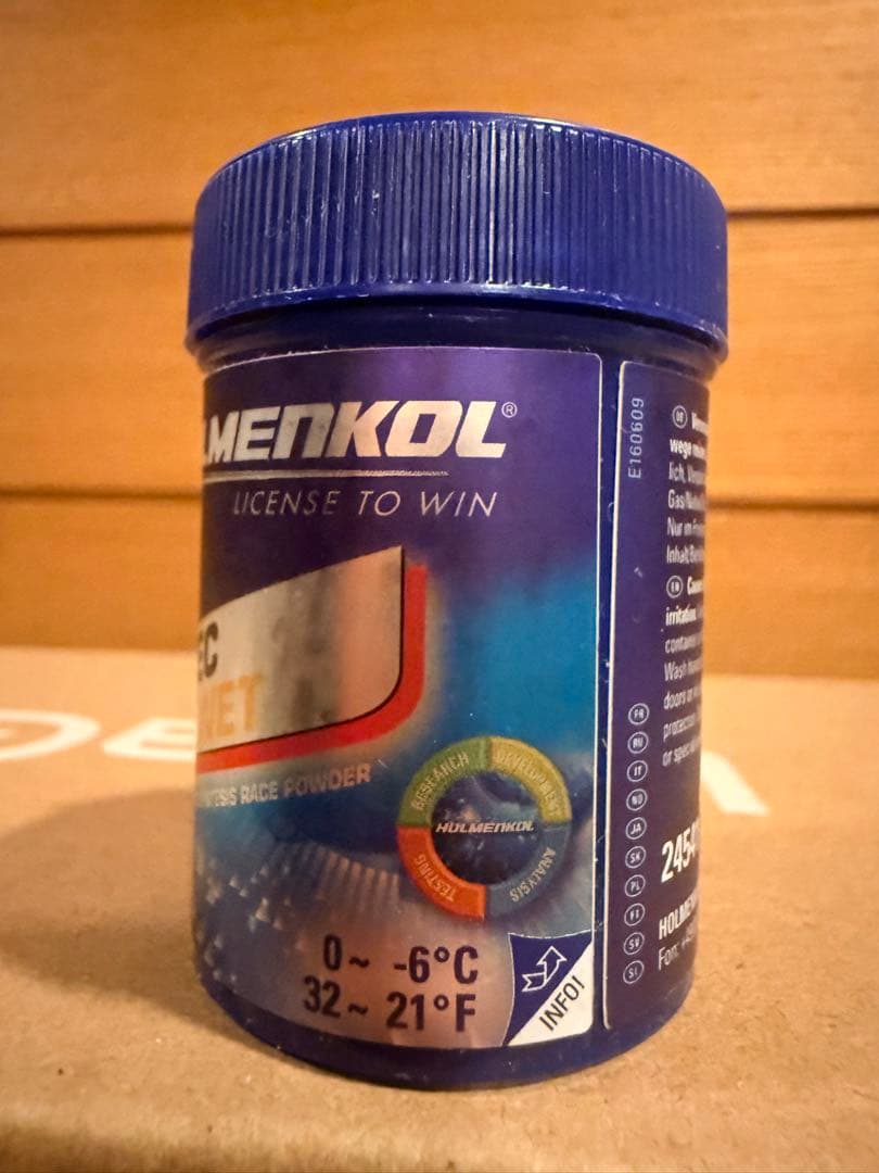 ホルメンコール WET パウダー ワックス ハイフッ素 シンテック スキー