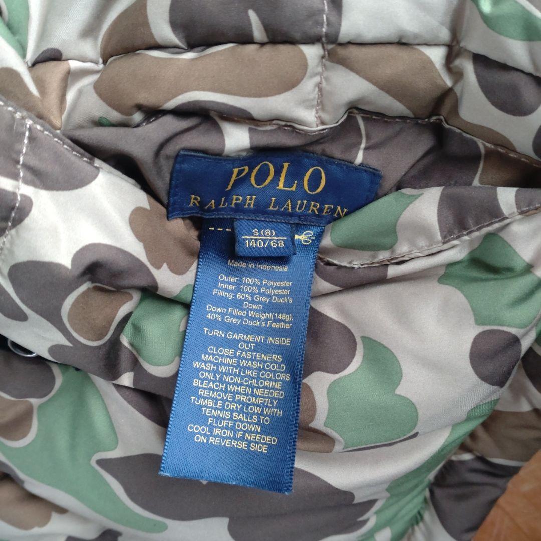 Polo Ralph Lauren 迷彩柄ダウンベスト S - メルカリ