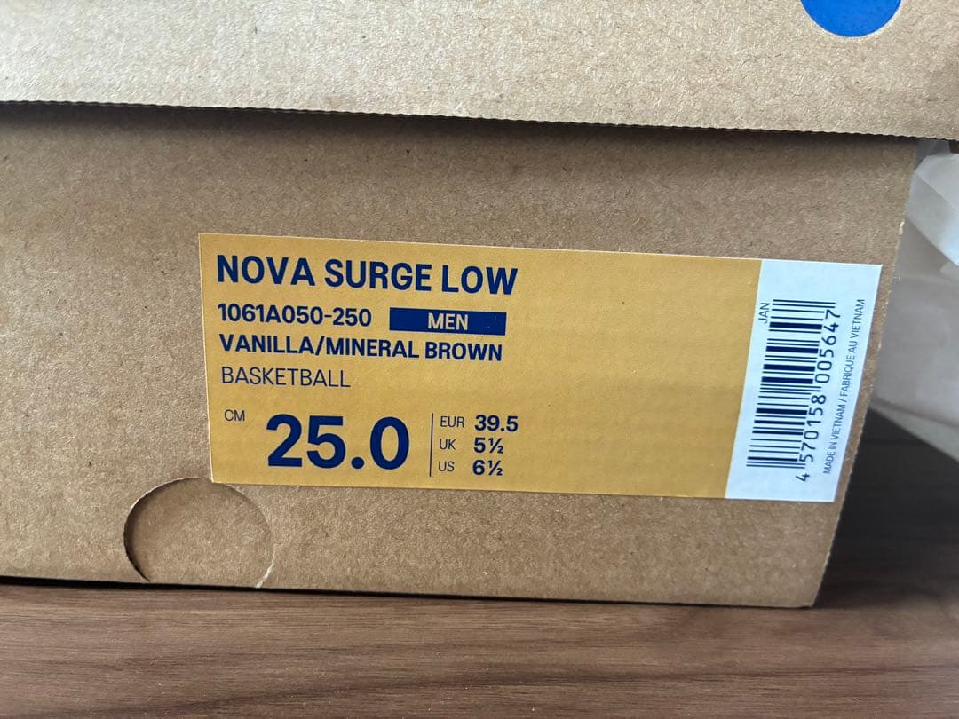 ボーラホリック × アシックス ノヴァ サージ 希少サイズ25.0 - メルカリ