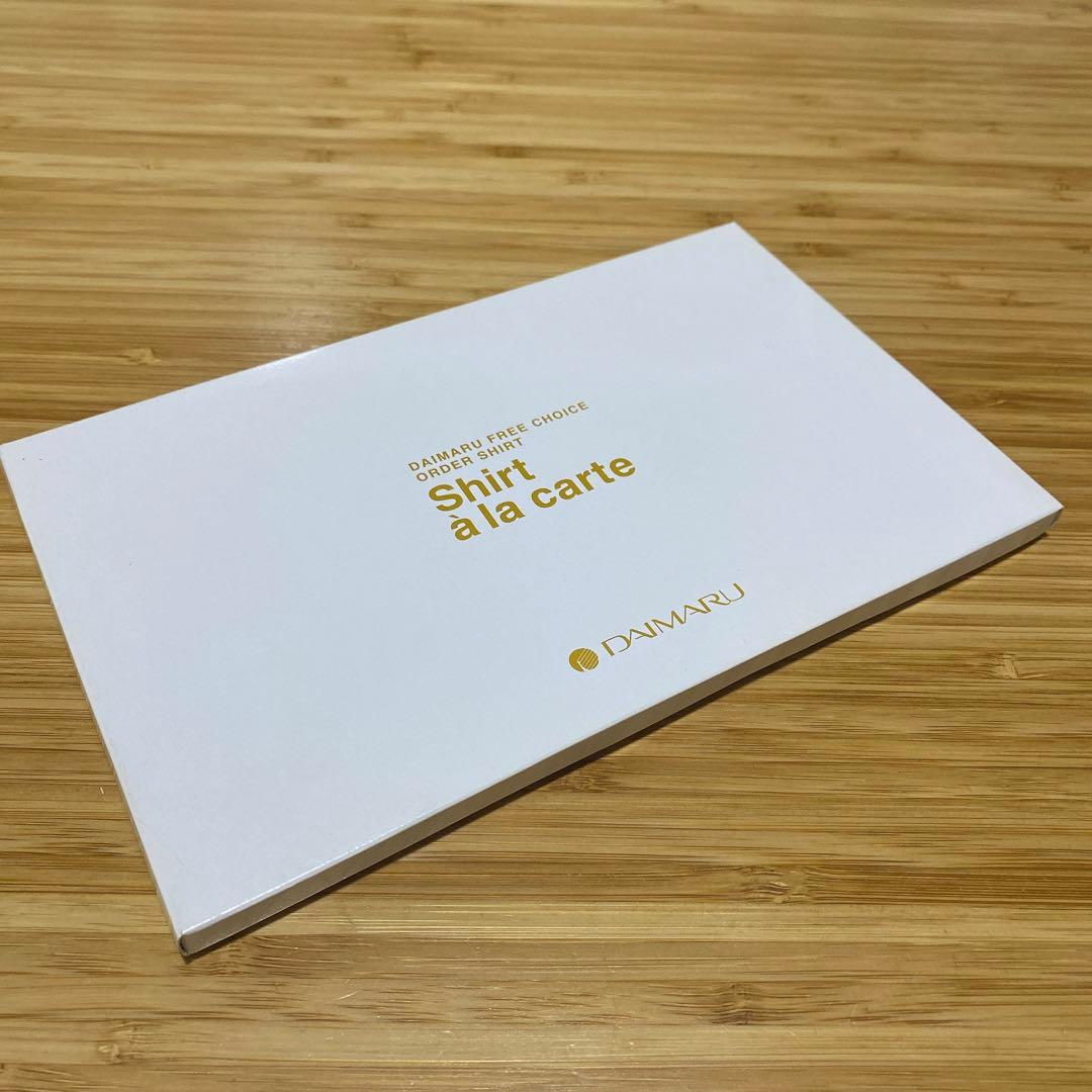お誂え券付 フリーチョイスオーダーシャツカタログ 大丸 箱あり - メルカリ