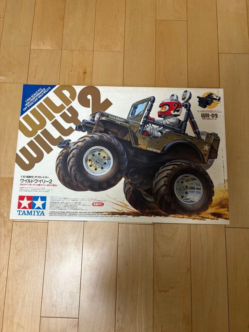 タミヤ1/10ラジコンキット　ワイルドウイリー2 Amazon.co.jp: タミヤ 1/10 電動RCカーシリーズ No.242 ワイルド