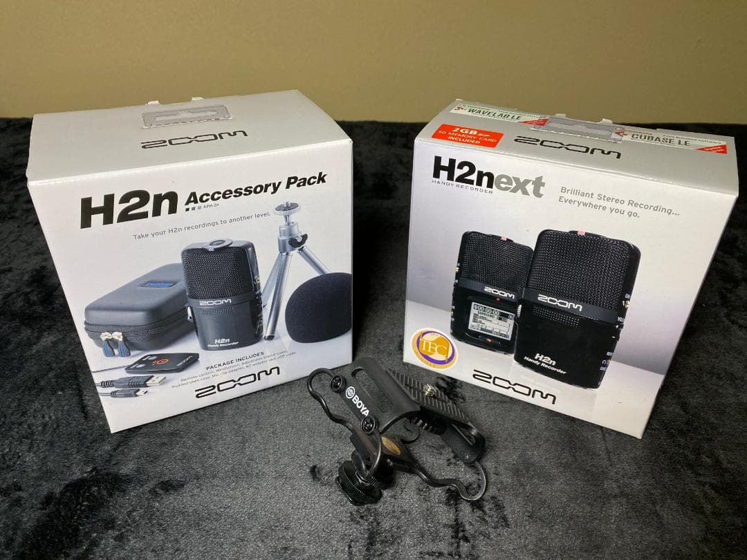 ZOOM H2n レコーダー & アクセサリーパック ShockマウントSet ZOOM H2n レコーダー & アクセサリーパック ShockマウントSet ZOOM H2n