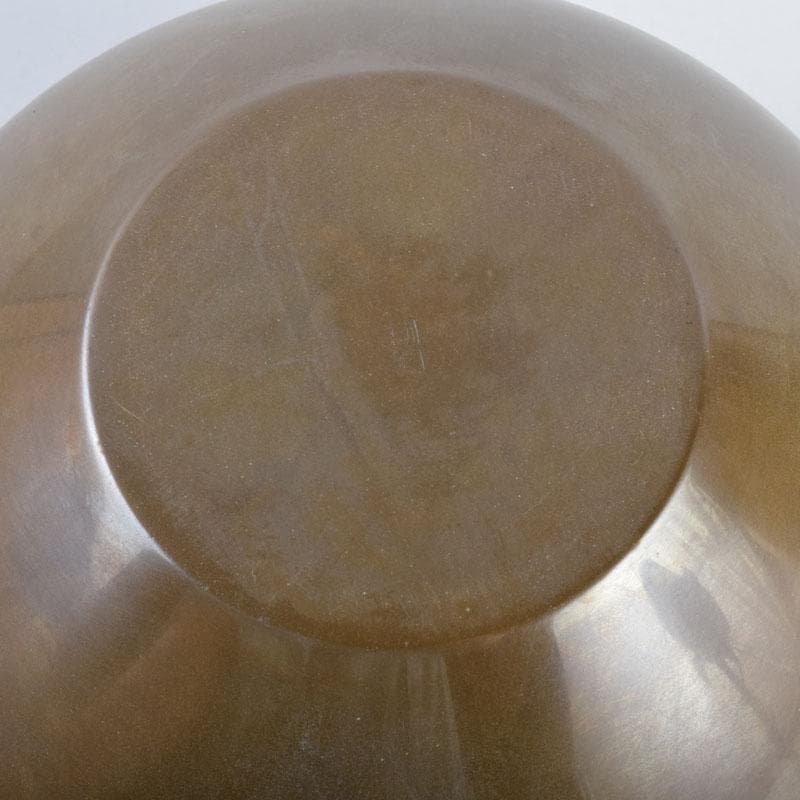 茶道具 高岡銅器 般若勘渓作 唐銅 唐草彫 建水 共箱 C 8980 - メルカリ