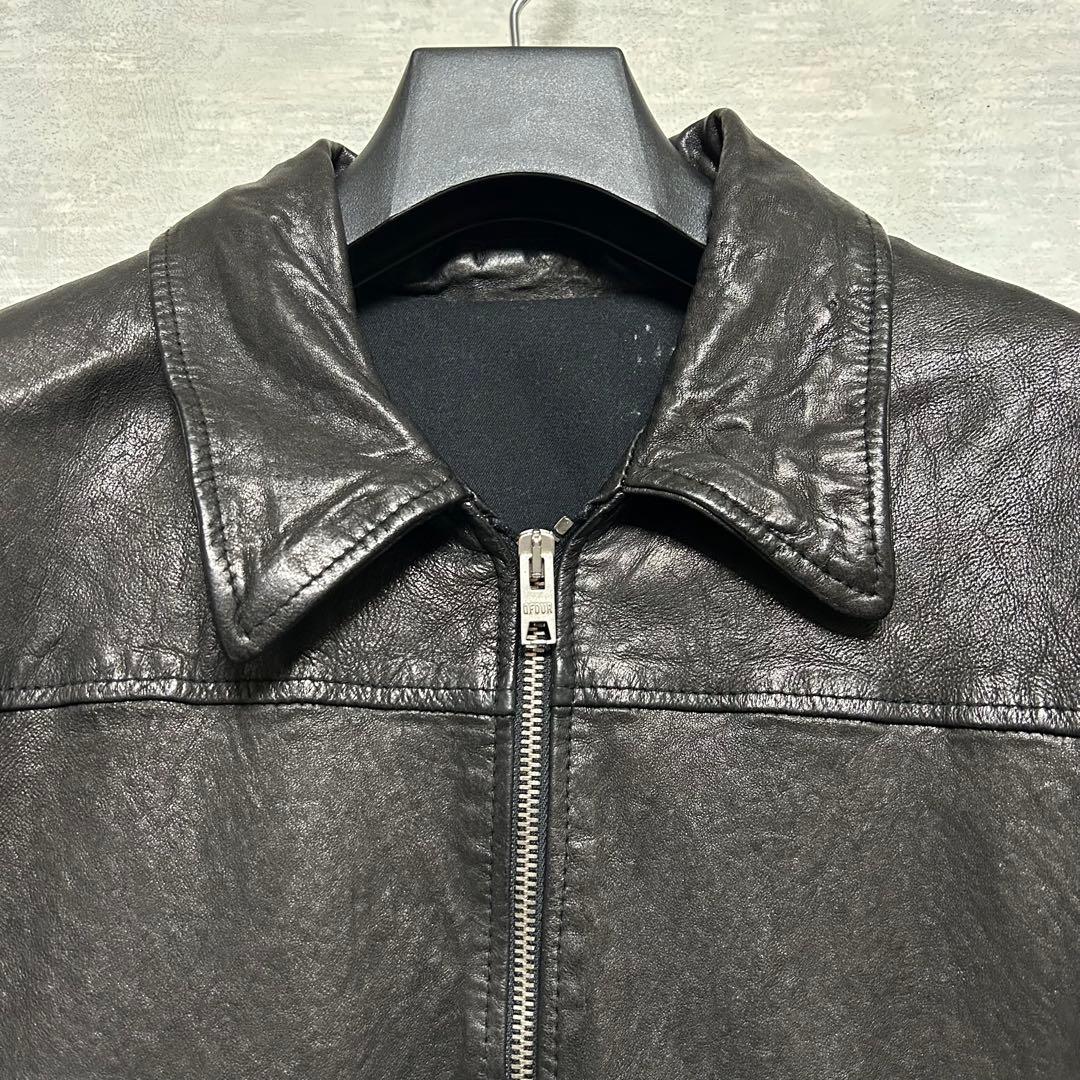 古着 DFOUR レザーフライトジャケット A-2タイプ サイズ54 - メルカリ