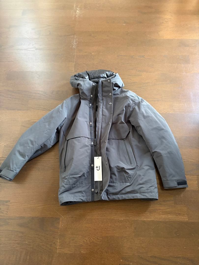 ユニクロ ハイブリッドダウンオーバーサイズパーカ＋J 新品未使用 タグ付き ユニクロ公式 | ハイブリッドダウンオーバーサイズパーカ