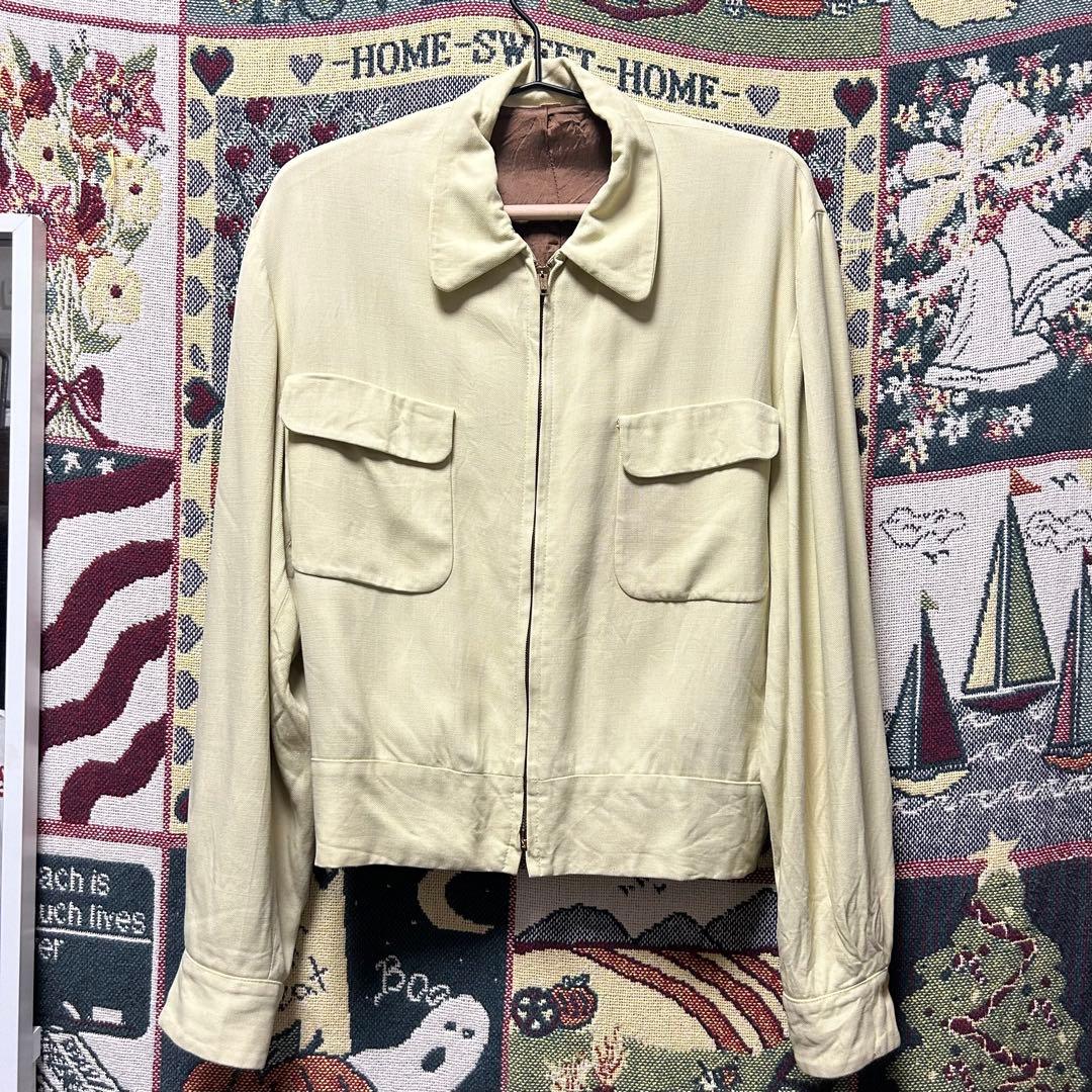 き*君様 50s ギャバジャン リブ付き 6/11 ONLINE入荷！50s KING-O-WEAR Gabardine Jacket 50年代 ギャバ