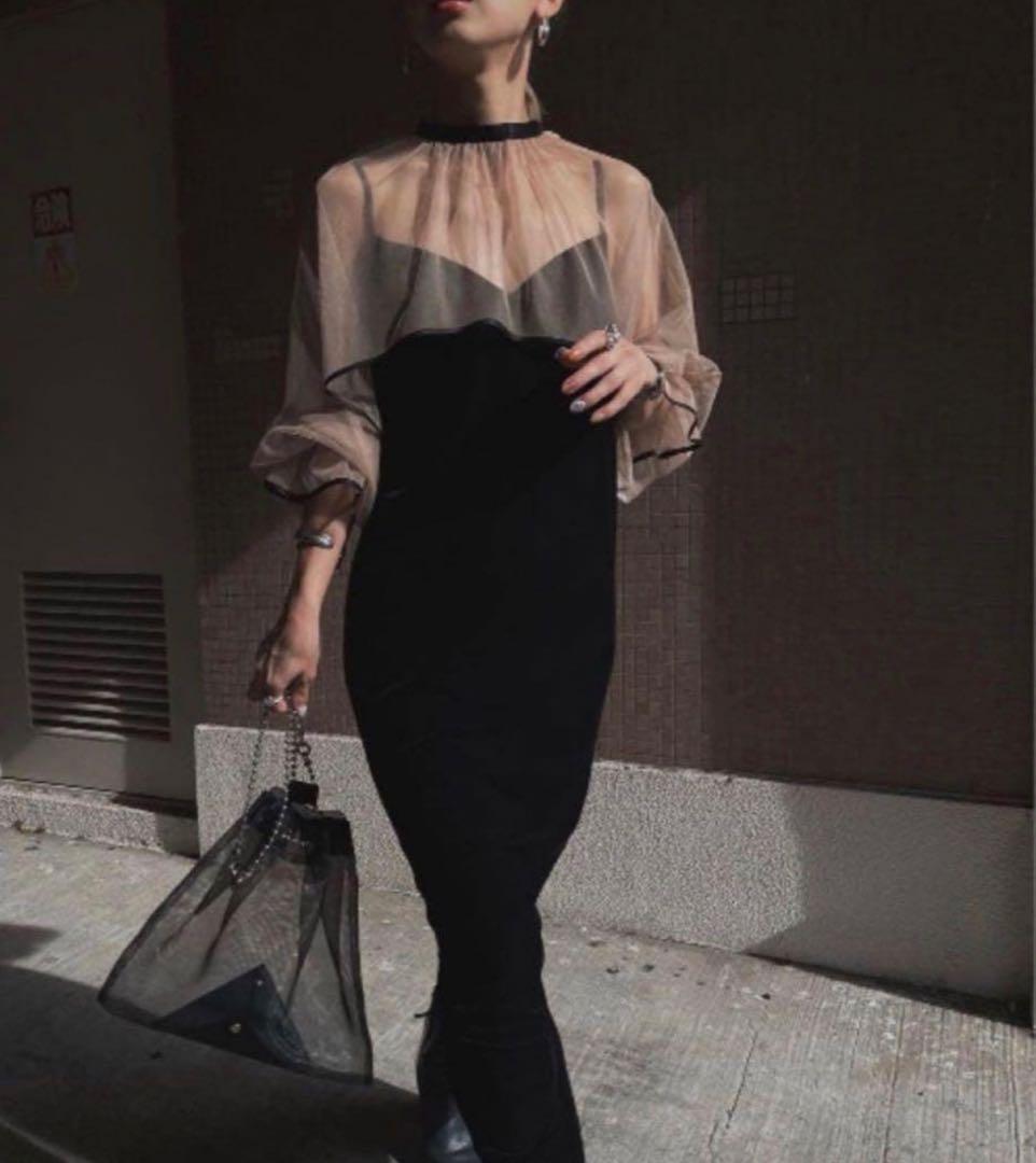 ameri vintage MANY WAY AIRY VEIL DRESS - メルカリ