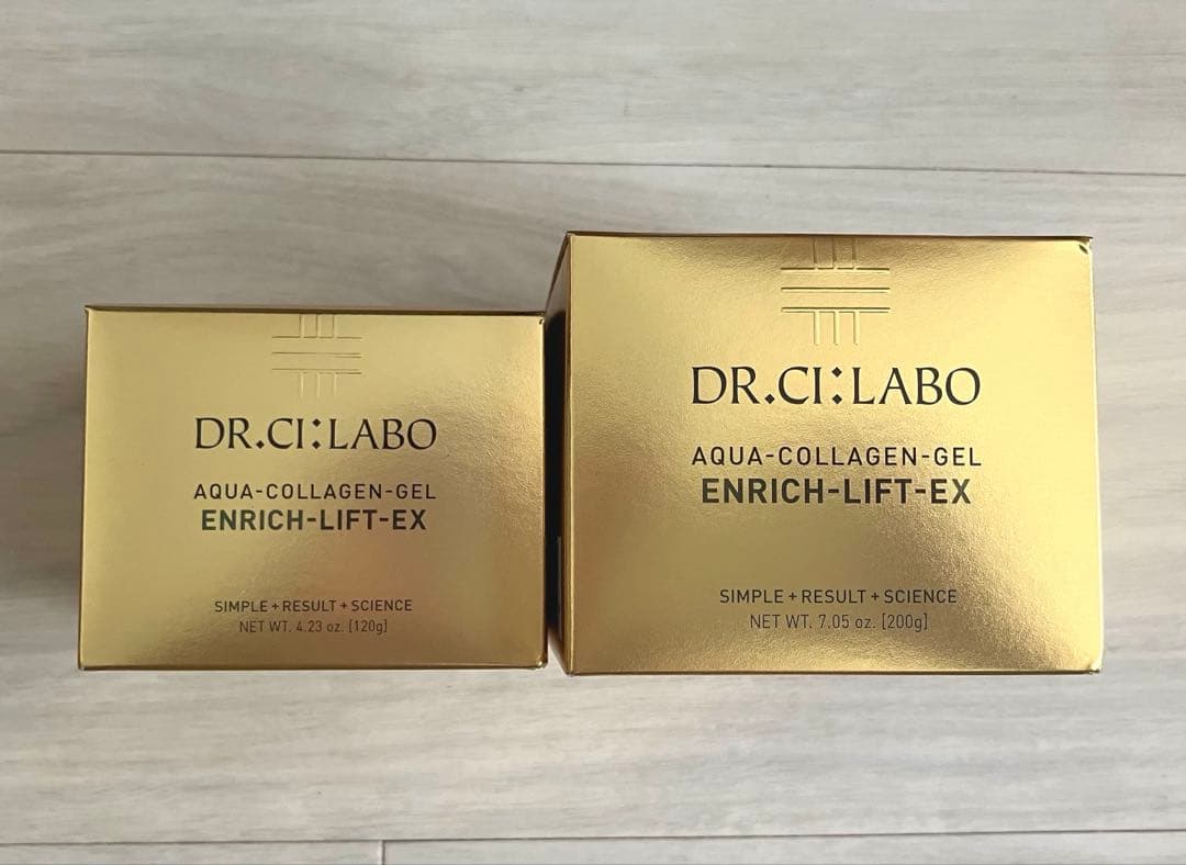 ドクターシーラボ アクアコラーゲンゲルエンリッチリフトLEX 200g 120g Dr.Ci：Labo（ドクターシーラボ） アクアコラーゲンゲル エンリッチ