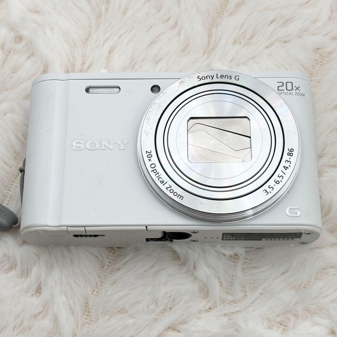 動作良好✨ Sony Cyber-Shot DSC-WX350 ホワイト - メルカリ