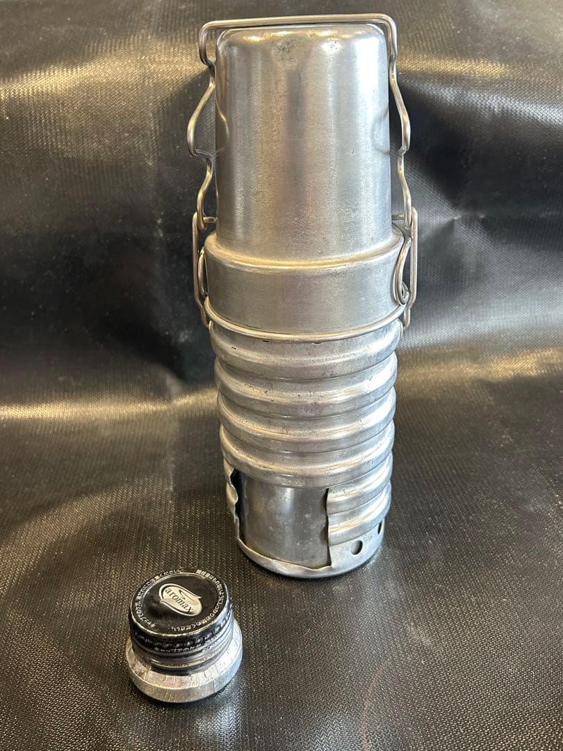 スイス軍放出品 ボルケーノストーブ キャンティーンクッカー＋拙作アルストおまけ Swiss army VOLCANO ボルケーノ フィールドストーブ キャンティーン