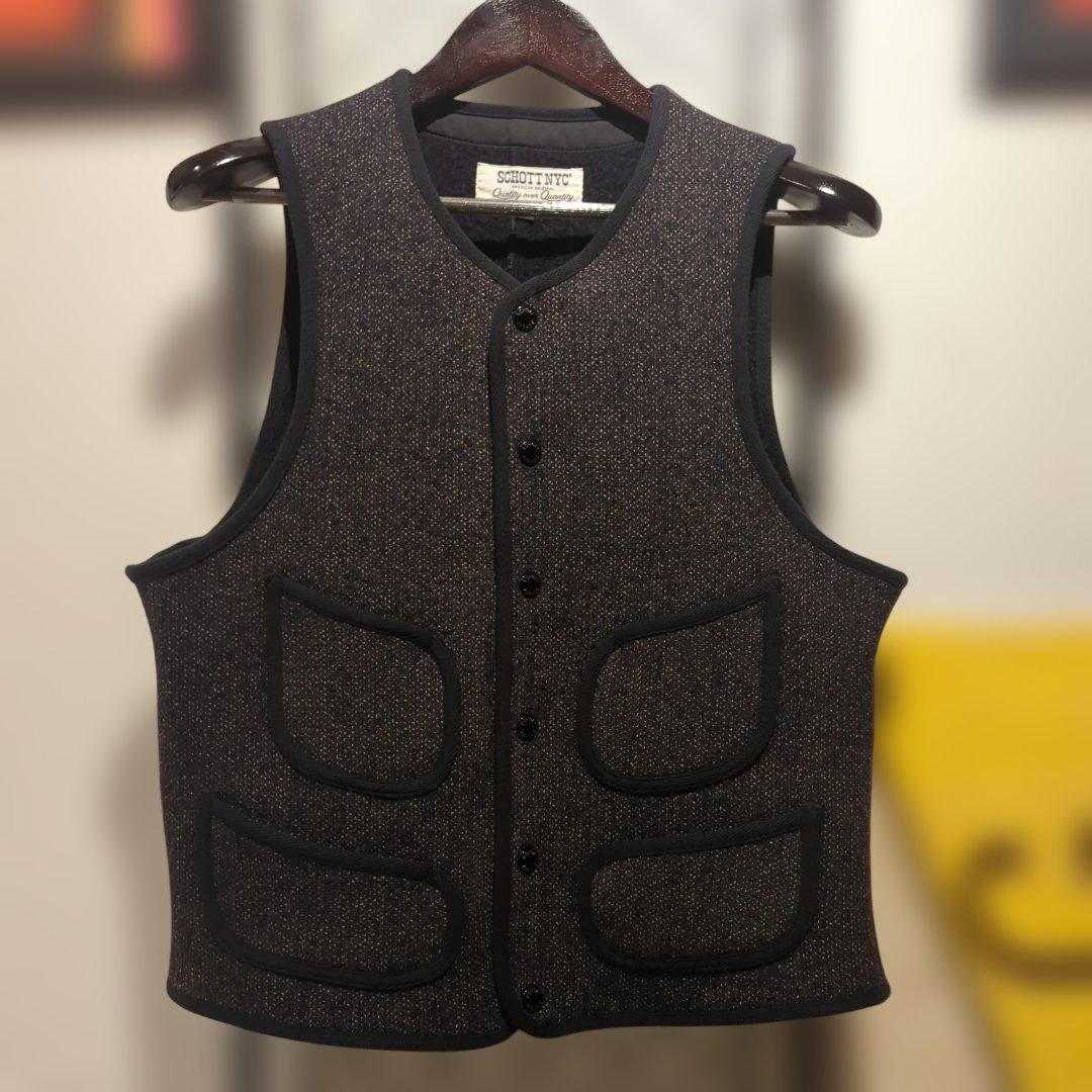 【完売品】schott ビーチクロス ベスト ゴマ塩 Mサイズ BEACH CLOTH VEST/ビーチクロス ベスト | Schott（ショット） ｜【公式