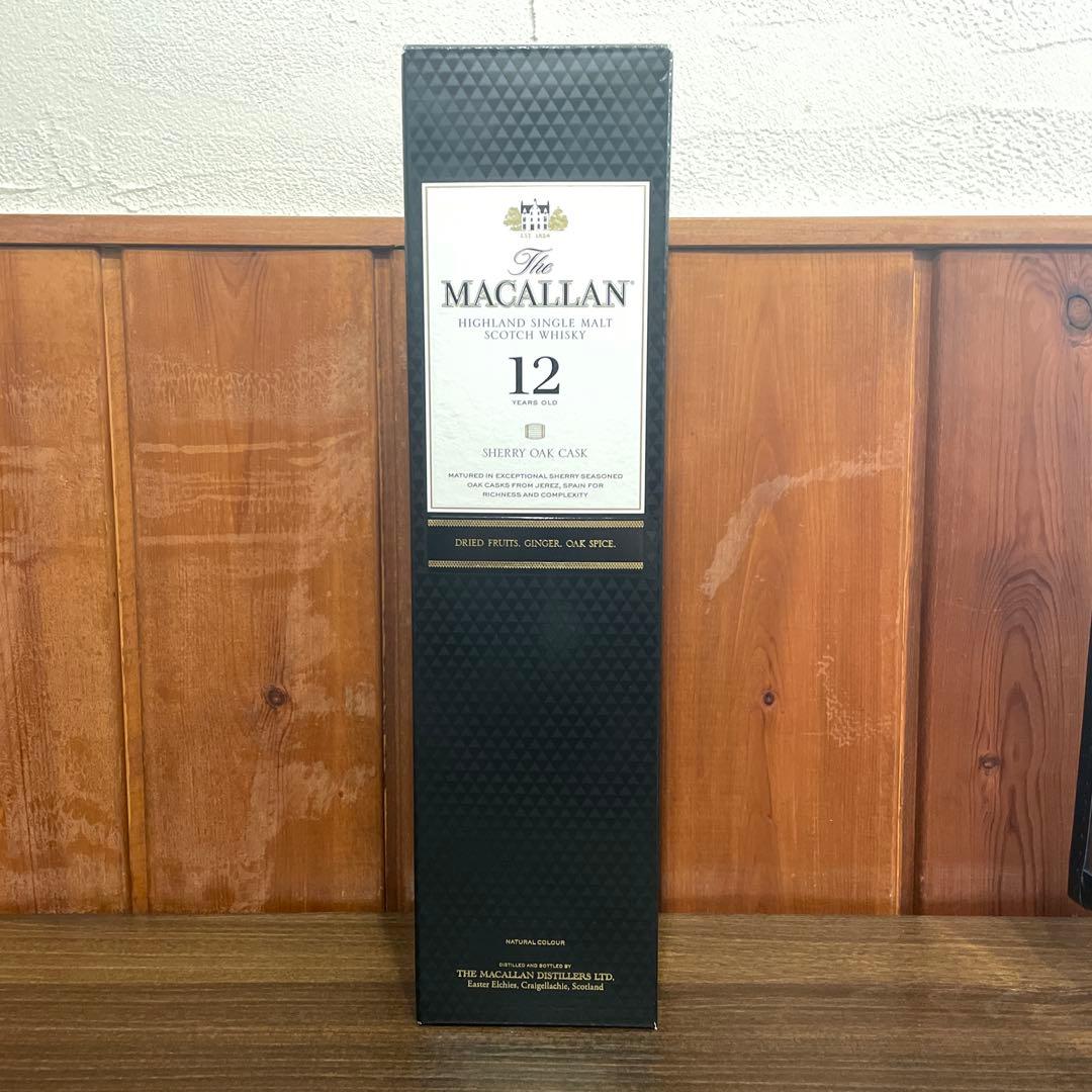 ウイスキー The Macallan 12 700ml The Macallan 12 Year Old Sherry Oak Cask Highland Single Malt