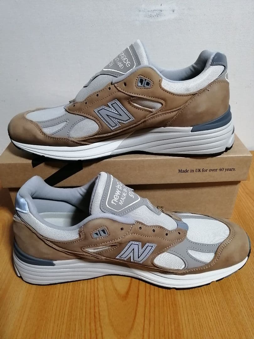 us10.5 28.5cm ニューバランス U991TB2 ブラウン 991v2