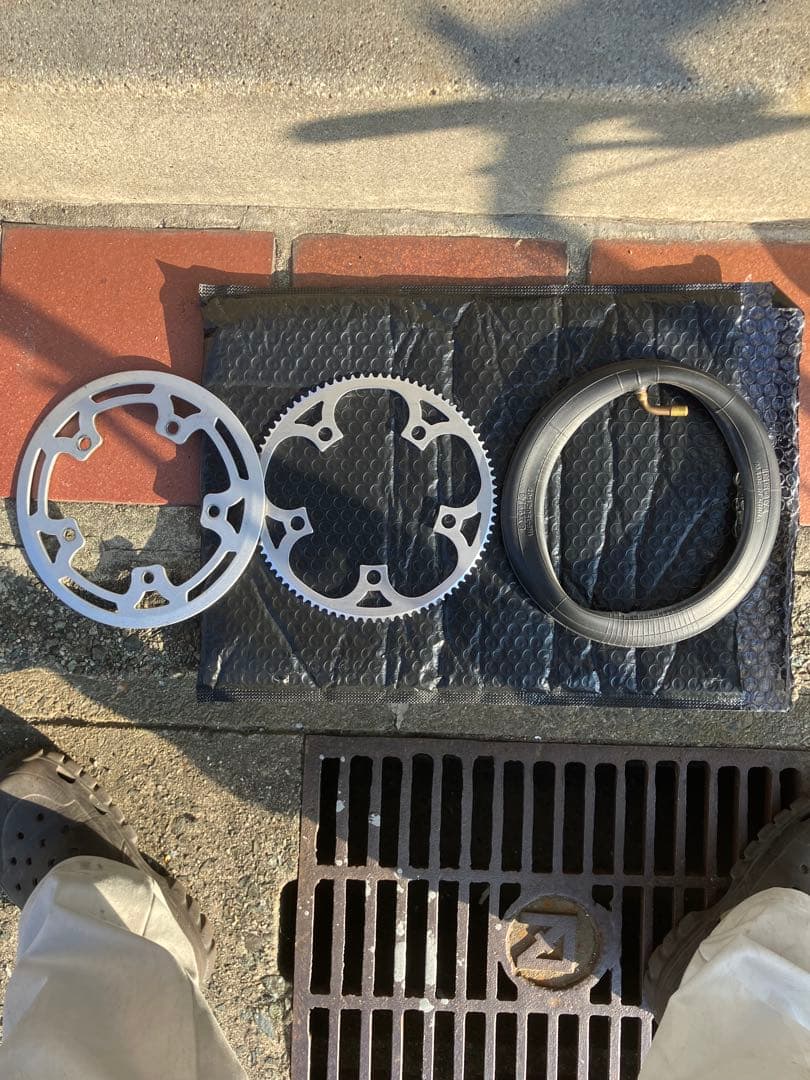 Pacific Carryme折りたたみ自転車カーボンパーツカスタムキャリーミー