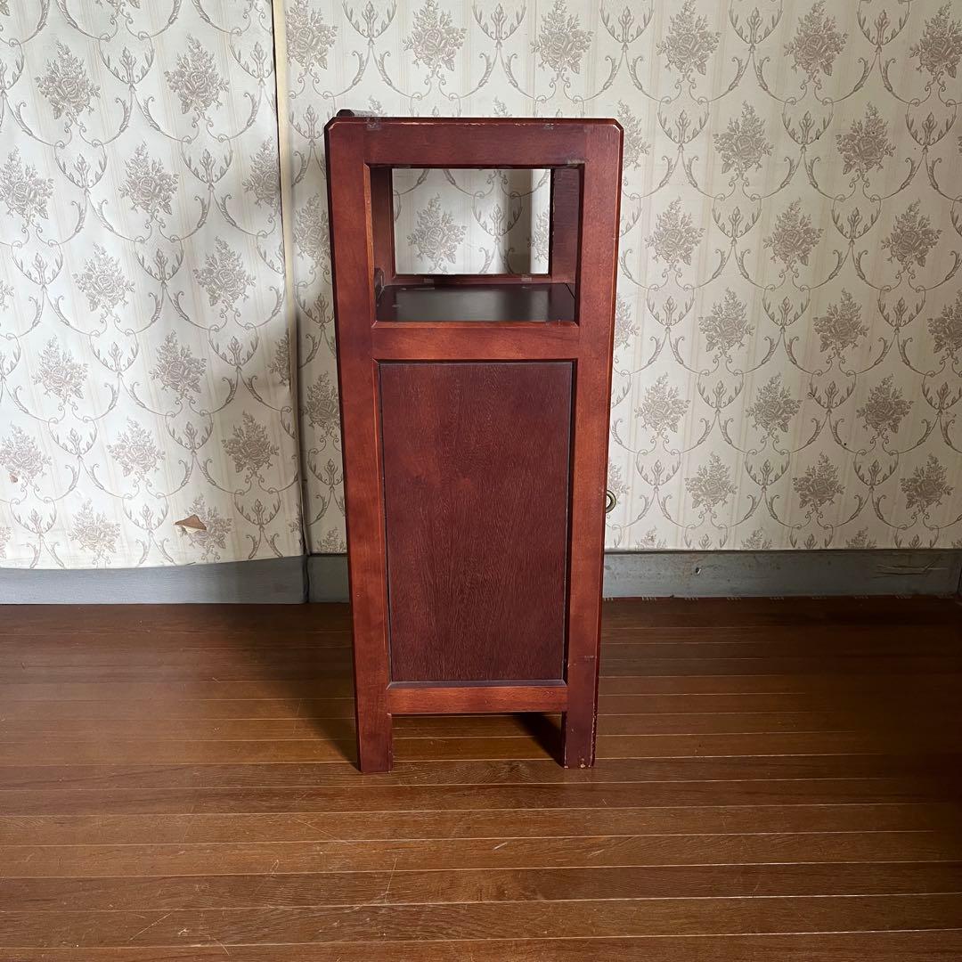 アンティーク】カリモク 電話台 FAX台 花台 飾り台 古家具 古民家