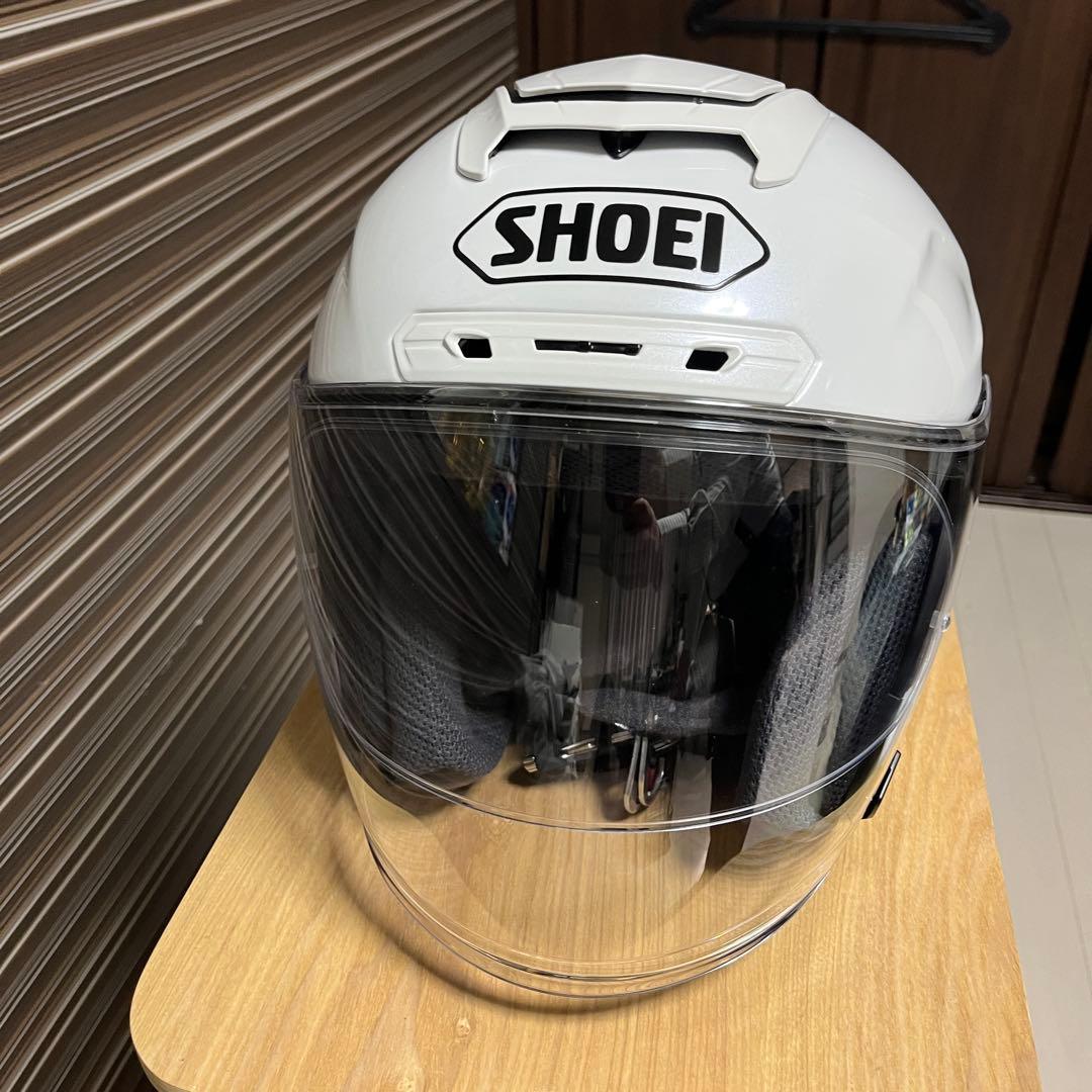 SHOEI J-FORCE4 サイズXL・ルミナスホワイト J-FORCE4 (ジェイ-フォース フォー) ルミナスホワイト ジェット