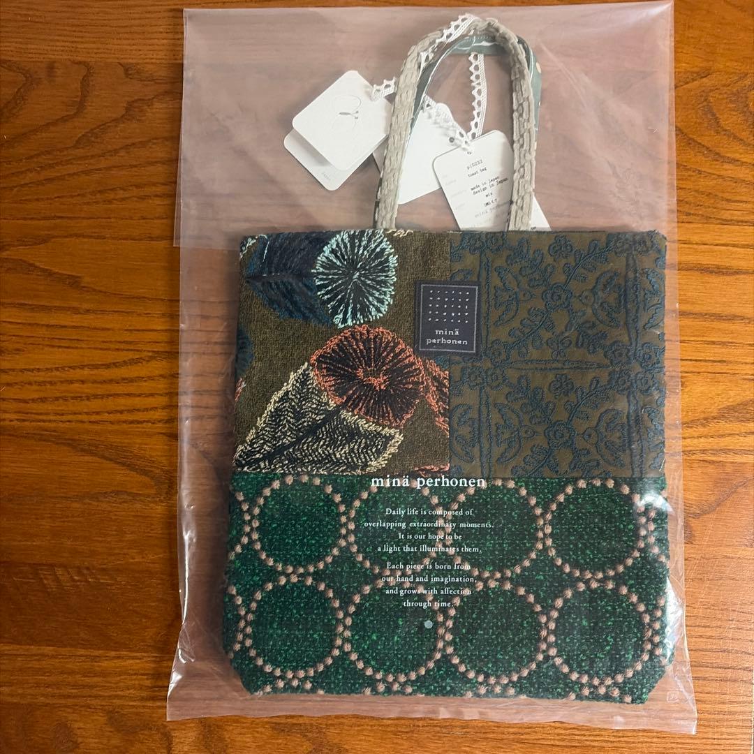 minä perhonenミナペルホネン toast bag つぐ展 - メルカリ
