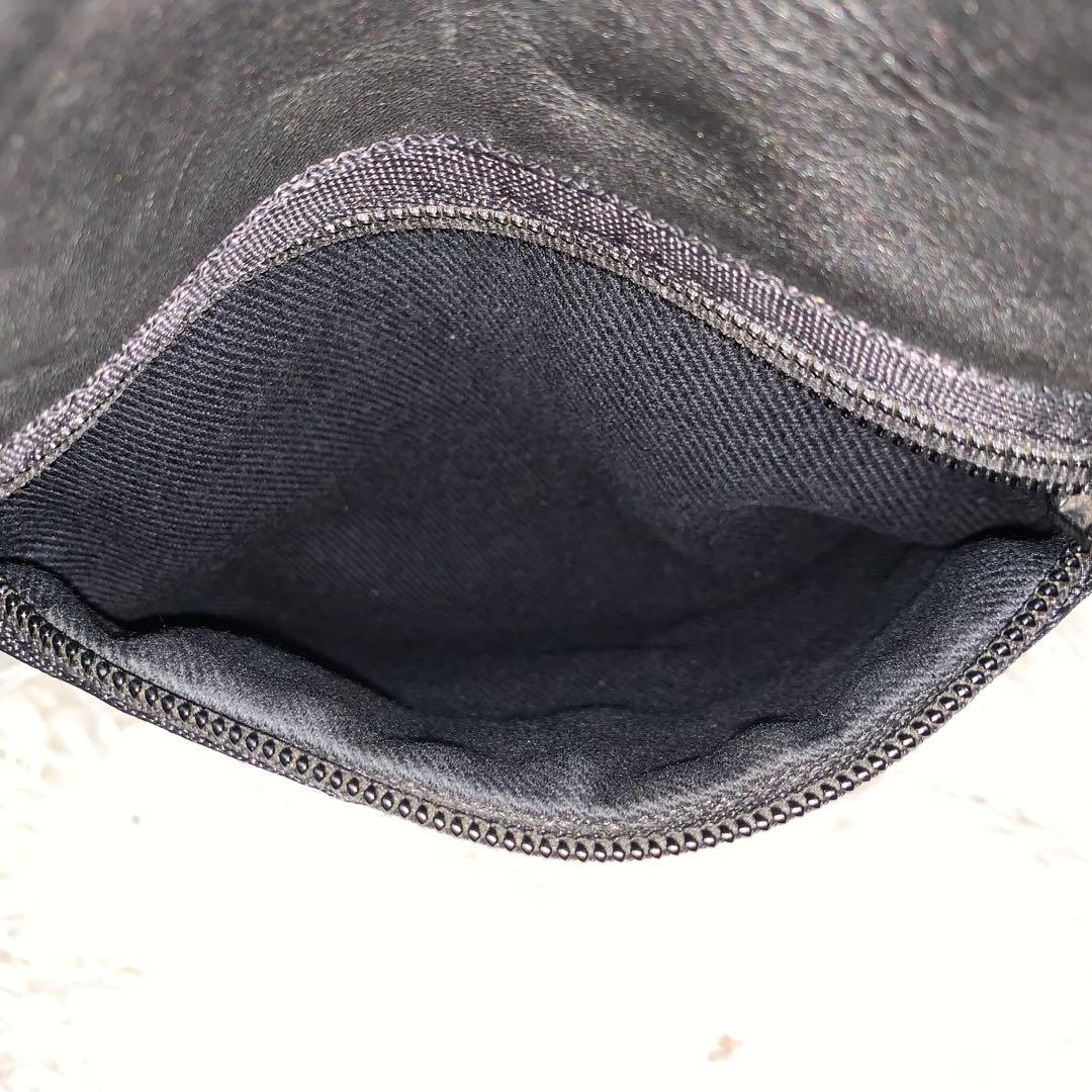 希少✨ポーター アルーフ ショルダーバッグ レザー ブラック クロス