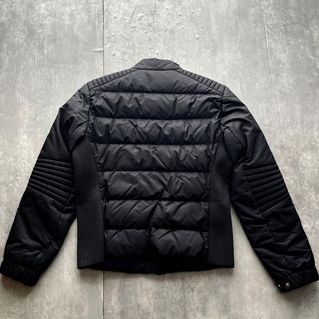 PRADA プラダ 三角ロゴ ライダース ダウンジャケット 短丈 ブルゾン