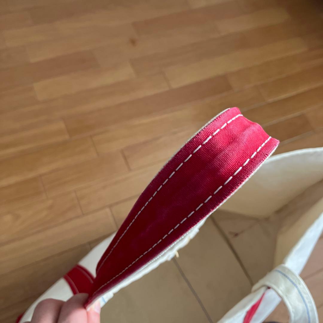 '80s L.L.Bean ボート&トート レッド XL エクストララージ