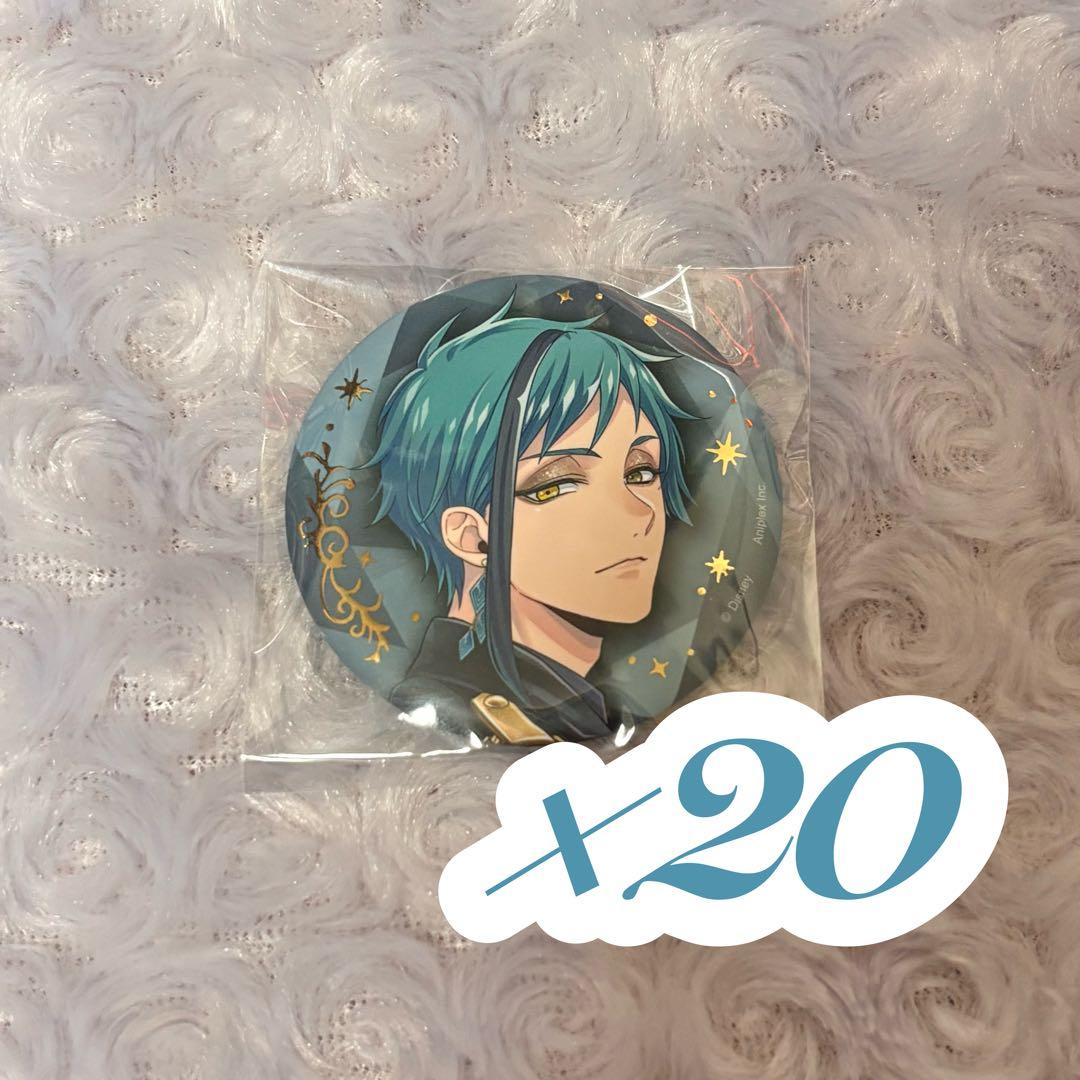 ツイステ フロイド ブレイジングジュエル 缶バッジ - メルカリ