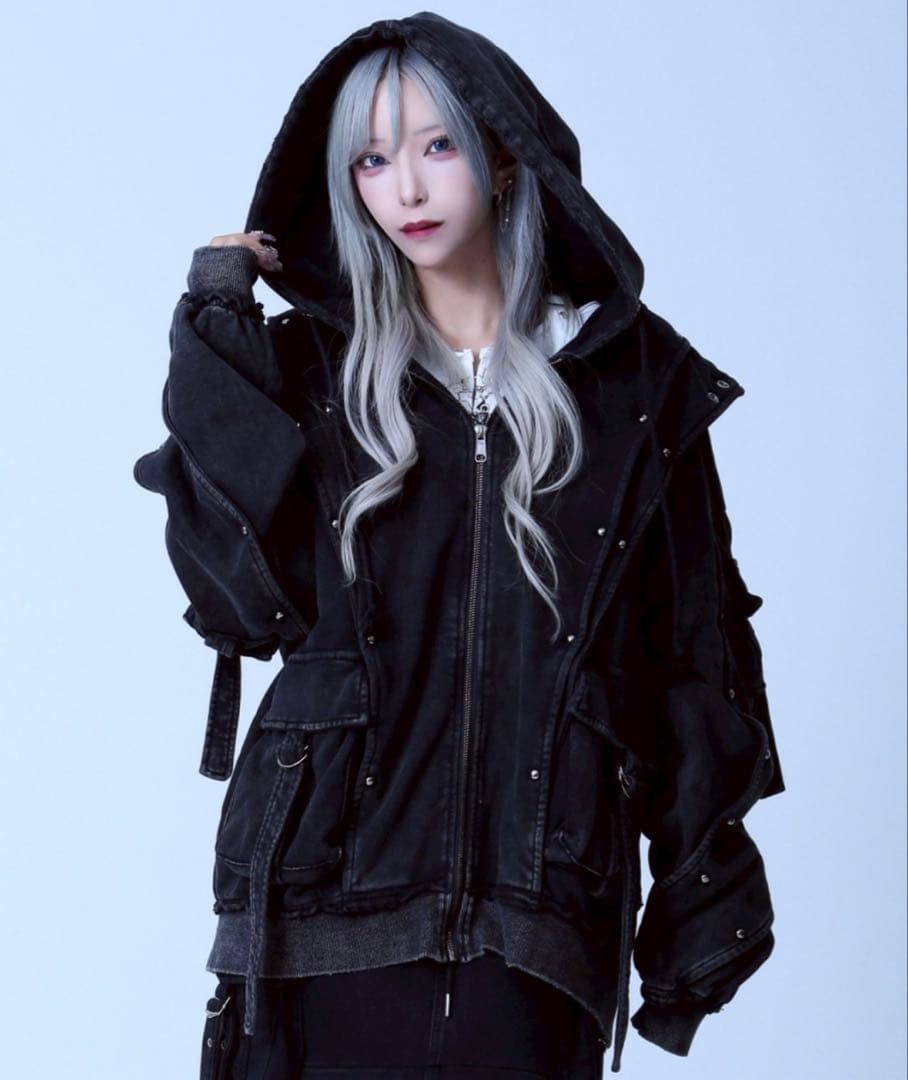 REFLEM/レフレム ヘビーレイヤードZIPパーカー/ジップアップパーカー